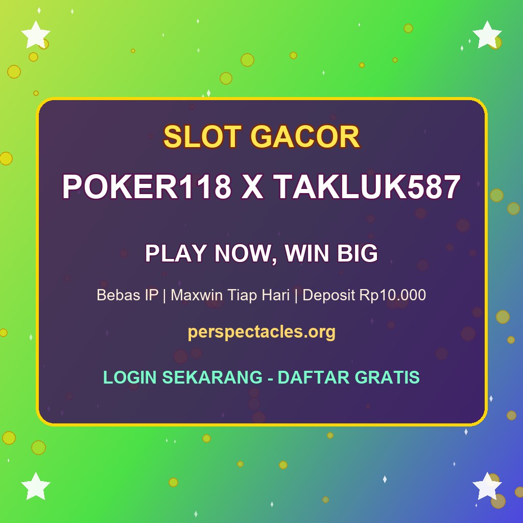 POKER118 X TAKLUK587 modal berjangka